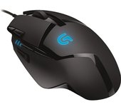 Logitech G402 USB Óptico 4000DPI Negro ratón