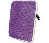 Funda Para Tablet Hasta 7 Appipc07p Efecto Ladrillo Color Purpura