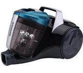 Hoover BR71 BR30 700 W Aspiradora de tambor 2 L Negro, Turquesa