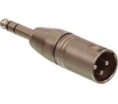 Valueline XLR 3p - 6.35mm, M/M XLR 3-pines Macho J