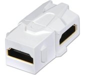 Lindy 60490 adaptador de cable de vídeo HDMI Blanco