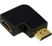 LogiLink AH0008 adaptador de cable HDMI Negro