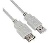 Nilox 1.8m USB 2.0 cable USB 1,8 m USB A Gris