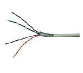 Goobay CAT 5 SOLID FTP Grey CCA, 100m cable de red Gris