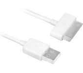 Ewent EW9903 cable de teléfono móvil USB A Apple 30-p Blanco 1,5 m