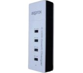 Approx APPUSB4PW cargador de dispositivo móvil Interior Blanco