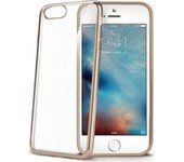 Celly LASER800GD funda para teléfono móvil 11,9 cm (4.7 pulgadas pulgadas) Oro, Transparente