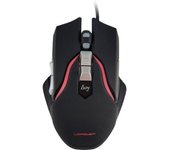 LC-Power m715B ratón USB Óptico 4000 DPI mano derecha