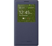 Samsung Funda tapa y pantalla indigo Galaxy Note 3