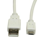 ITB ROS3152 cable USB 2 m USB A Micro-USB A Blanco