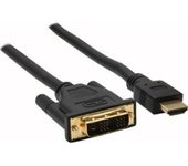InLine 17664P adaptador de cable de vídeo 1,5 m HDMI DVI-D Negro