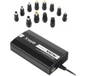 TooQ CARGADOR UNIVERSAL PORTATIL TQLC-100BS01M 100W 3 EN 1 USB