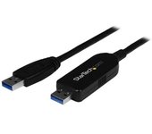 StarTech.com Cable de Transferencia de Datos USB 3.0 para ordenadores Mac y Windows - PC a PC