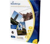 MediaRange MRINK107 papel fotográfico Blanco Brillo A4