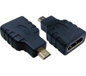 MCL CG-285 adaptador de cable HDMI A F HDMI micro-D M Negro