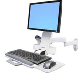 Ergotron 200 Series Combo Arm 24 pulgadas pulgadas Blanco