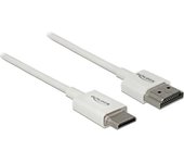 DeLOCK 85142 1m HDMI Mini-HDMI Blanco cable HDMI