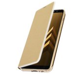 Funda libro Neon Flip Cover Original para Galaxy A8 - Oro