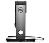 DELL DS1000 base para portátil y replicador de puertos USB 3.0 (3.1 Gen 1) Type-C Negro, Plata