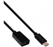 InLine 0.15m USB 3.1 A - USB 3.1 C cable USB 0,15 m USB A USB C Negro