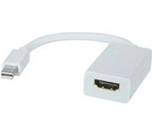 Unotec 46.0007.00.00 adaptador de cable de vídeo 0,12 m Mini DisplayPort HDMI Blanco