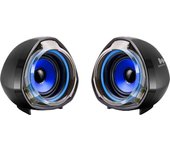 Woxter Big Bass 70 15W Negro, Azul altavoz