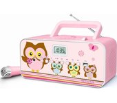 Muse M-29 KP Digital Rosa sistema estéreo portátil