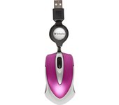 Verbatim Go Mini USB Óptico 1000DPI Rosa ratón