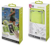 Muvit MUARM0028 funda para teléfono móvil 11,9 cm (4.7 pulgadas pulgadas) Brazalete caso Verde