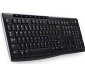 Logitech K270 RF inalámbrico QWERTZ Checa Negro