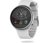 MyKronoz ZeRound2 reloj inteligente Plata, Blanco TFT 3,1 cm (1.22 pulgadas pulgadas)