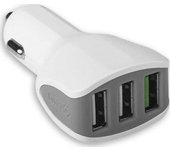 Celly CC3USBTURBOWH cargador de dispositivo móvil Auto Blanco