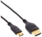 InLine 17555C 0.5m HDMI Mini-HDMI Negro cable HDMI