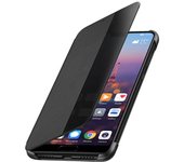 Smart Cover Funda P20 con ventana Flip View Negra
