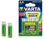 Varta Accu AA 2600 mAh Níquel metal hidruro 2600mA