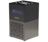 Denver CRD-510 Reloj Digital Negro, Gris radio
