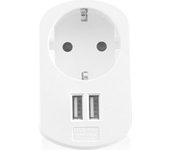 Ewent EW1211 cargador de dispositivo móvil Interior Blanco
