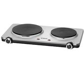 Bomann DKP 5033 E CB Mesa Hornillo eléctrico / Placa eléctrica Negro, Acero inoxidable