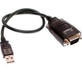 Ewent EW1116 cable de serie Negro 1,5 m USB 9 Sub-D