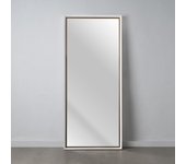 Espejo vestidor oro-blanco madera 76 x 6 x 176 cm