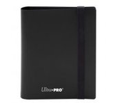 Ultra Pro - Carpeta Eclipse Pro de 2 Bolsillos, Color Negro Azabache