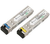 Extralink SFP Módulo SFP WDM 1.25G 1310/1550nm Single mode, 20km, LC, DOM, Pair, dedicado para HP/Aruba