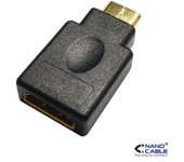 NanoCable 10.15.1205 - Adaptador HDMI a Mini HDMI, A/H-C/M, Negro