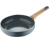 San ignacio Sartén de aluminio prensado de 24 cm, color gris tierra SG