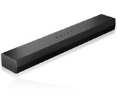 LG S20A - Barra de Sonido Inteligente, Bluetooth, 50W, 2.0 Canales, Compacta con Doble Woofer Integrado, Dolby Digital, DTS Digital Surround, Negro