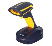 Avpos avp-bt31-2d lector de codigos bt31 rugerizado - escanea 1d, 2d - wf 2.4g y bt - 2000mah - 20/50m distancia - color negro/amarillo