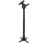 Soporte Proyector Techo Hasta 820mm NEGRO