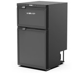 Muvip nevera fija con compresor lg 12v 80 litros 80w - color negro