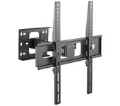 Cromad soporte de pared con brazo para tv de 32"-55" - giratorio, inclinable - peso max 25kg - vesa 400x400mm