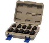 Juego 10 vasos de impacto 1/2" 10-24mm 167-10-4 irimo